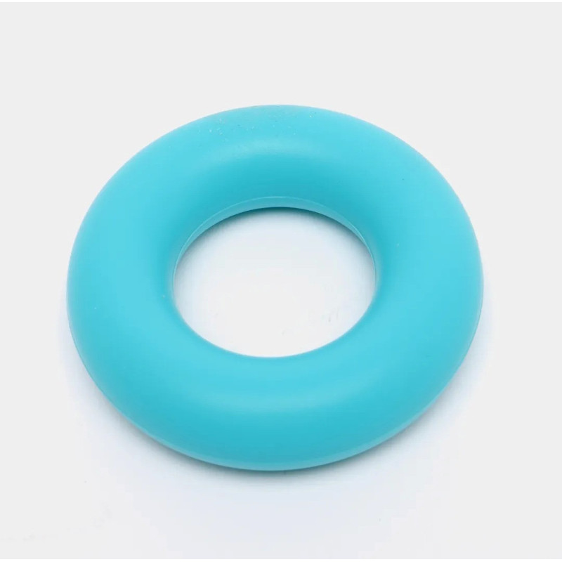 Эспандер кистевой силиконовый PowerPlay PP-4324 Hand Grip Ring Light 15 кг. Голубой
