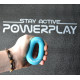 Эспандер кистевой силиконовый PowerPlay PP-4324 Hand Grip Ring Light 15 кг. Голубой