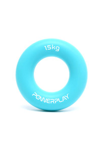 Еспандер кистьовий силіконовий PowerPlay PP-4324 Hand Grip Ring Light 15 кг. Блакитний