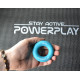 Эспандер кистевой силиконовый PowerPlay PP-4324 Hand Grip Ring Light 15 кг. Голубой