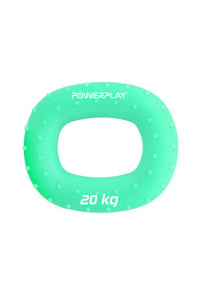 Еспандер кистьовий силіконовий PowerPlay PP-4337 Hand Grip Medium 20 кг. Зелений