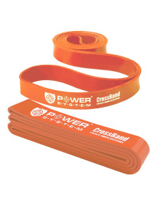 Еспандер-петля (гумка для фітнесу і кроссфіту) Power System PS-4052 CrossFit Level 2 Orange (опір 10-35 кг)