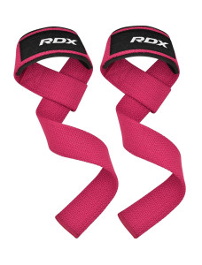Лямки для тяги RDX W1 Gym Single Strap Pink Plus