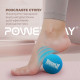 Масажний силіконовий м*яч PowerPlay PP-4354 Silicone Lacrosse Ball (6.3см.) Синій