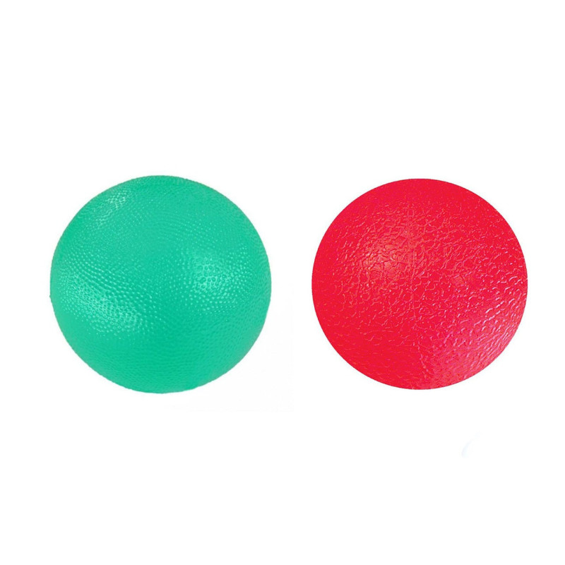 Набір силіконових еспандерів-м*яч (тренажер для кисті) PowerPlay PP-4339 Grip Ball Set (набір 3 шт.)