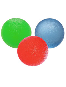 Набор силиконовых эспандеров-мяч (тренажер для кисти) PowerPlay PP-4339 Grip Ball Set (набор 3 шт.)