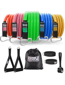 Набор трубчатых эспандеров PowerPlay PP-4102 Expander Set 5шт. (до 35 кг.)