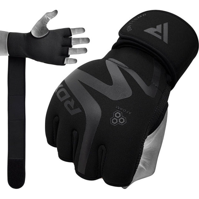 Неопреновые перчатки RDX T15 Noir Inner Matte Black M