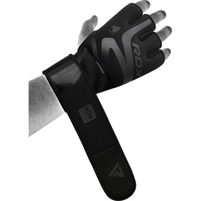 Неопреновые перчатки RDX T15 Noir Inner Matte Black M