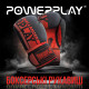Боксерські рукавиці PowerPlay 3086 Matt Challenger Чорно-Червоні 16 унцій