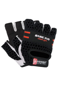 Рукавички для фітнесу Power System PS-2100 Basic EVO Black/Red Line XL