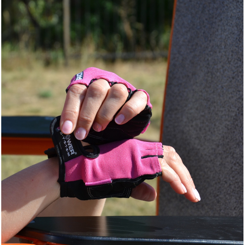 Рукавички для фітнесу Power System PS-2250 Pro Grip жіночі Pink S