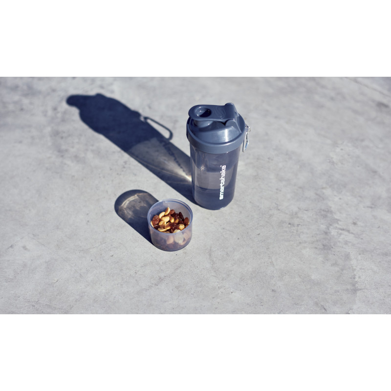 Шейкер спортивний SmartShake Slim 500ml Gray