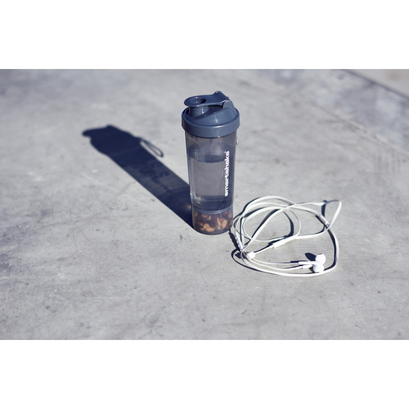 Шейкер спортивний SmartShake Slim 500ml Gray