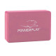 Блок для йоги PowerPlay 4006 Yoga Brick Розовый