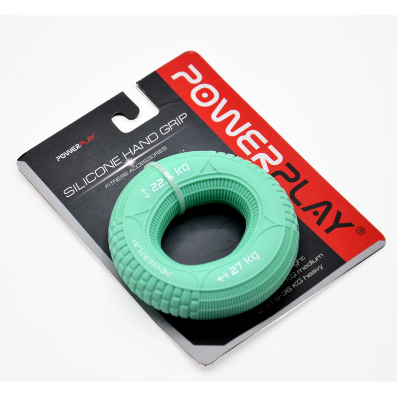 Еспандер кистьовий силіконовий PowerPlay PP-4330 Hand Grip Loops Medium 22.5-27 кг. М*ятний