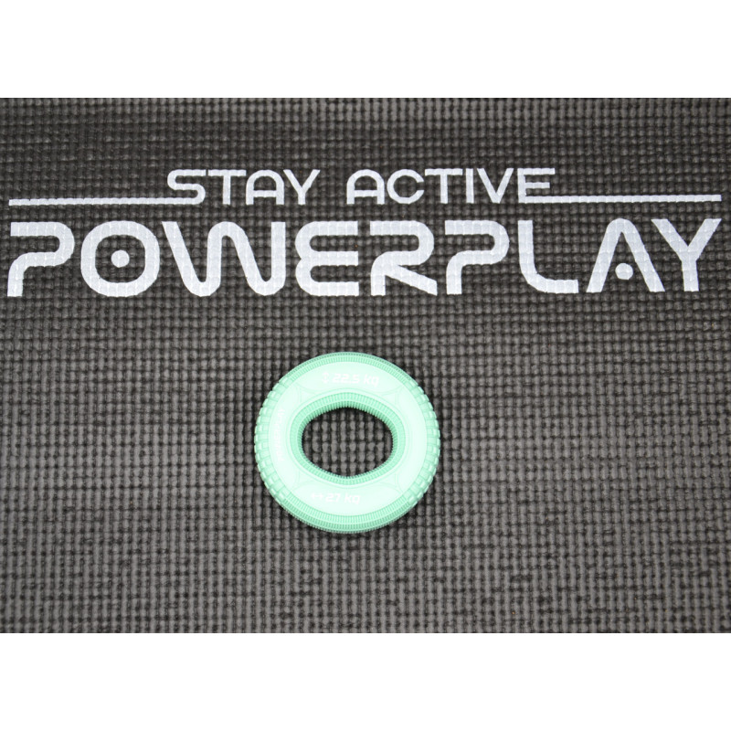Еспандер кистьовий силіконовий PowerPlay PP-4330 Hand Grip Loops Medium 22.5-27 кг. М*ятний