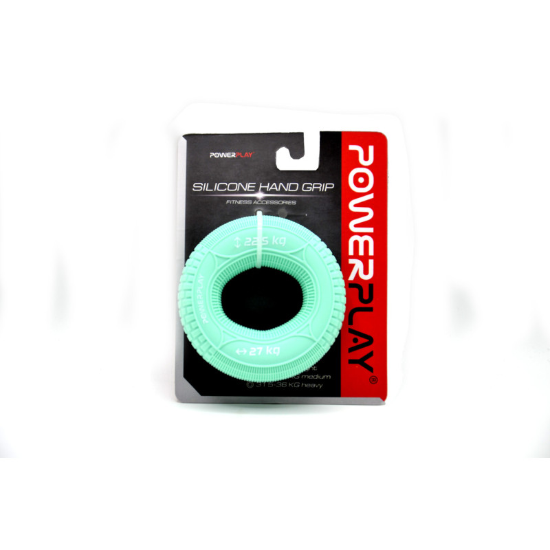 Еспандер кистьовий силіконовий PowerPlay PP-4330 Hand Grip Loops Medium 22.5-27 кг. М*ятний