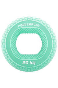 Еспандер кистьовий силіконовий PowerPlay PP-4333 Hand Grip Medium 20 кг. Зелений