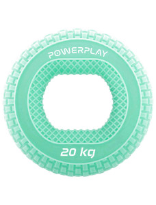 Еспандер кистьовий силіконовий PowerPlay PP-4333 Hand Grip Medium 20 кг. Зелений