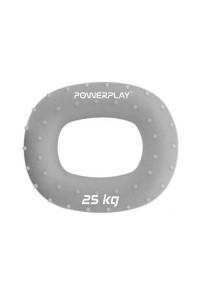Эспандер кистевой силиконовый PowerPlay PP-4337 Hand Grip Large 25 кг. Серый
