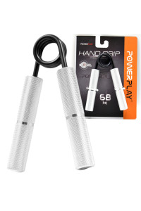 Эспандер-ножницы алюминиевый PowerPlay 4322 (68 кг) Hand Grip Серебряный