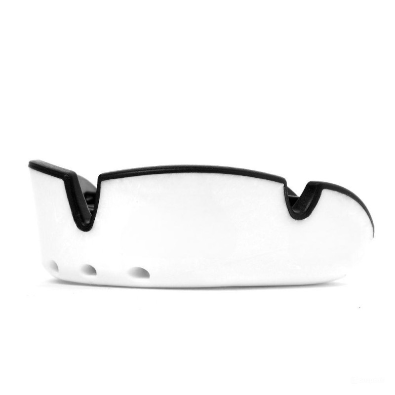 Капа OPRO Silver взрослая (возраст 11+) White/Black (art.102502005)