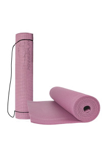 Килимок для йоги та фітнесу PowerPlay 4010 PVC Yoga Mat Рожевий (173x61x0.6)