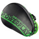 Лапы боксерские PowerPlay 3041 Черно-Зеленые PU 