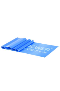 Стрічка-еспандер для спорту та реабілітації Power System PS-4121 Flat Stretch Band Level 1 Blue (1-2,5кг.)