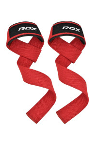 Лямки для тяги RDX W1 Gym Single Strap Red Plus