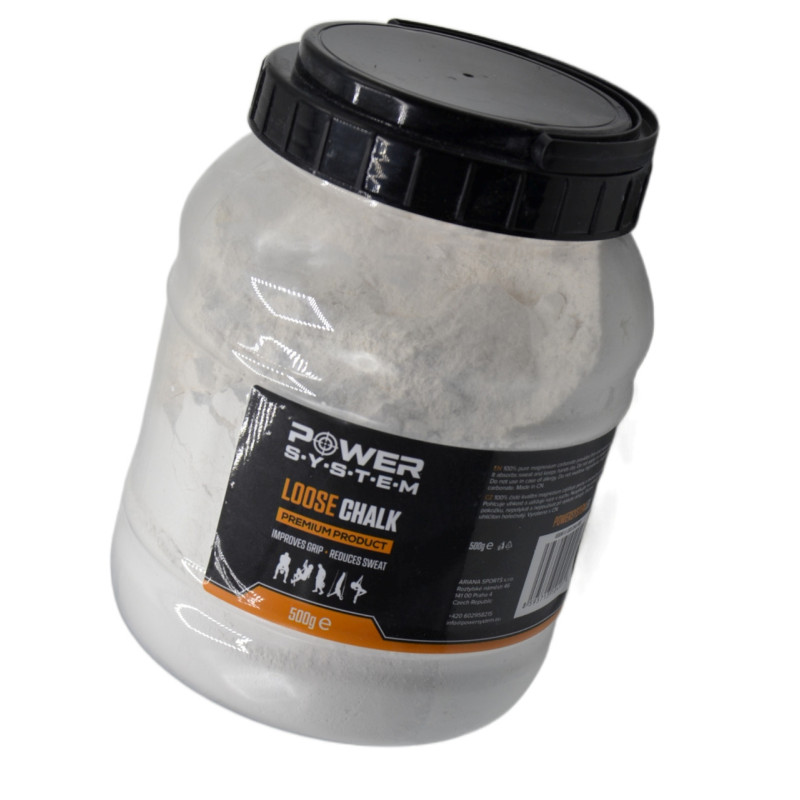 Магнезия спортивная сухая PowerSystem PS-4090 Powder Chalk 500г.