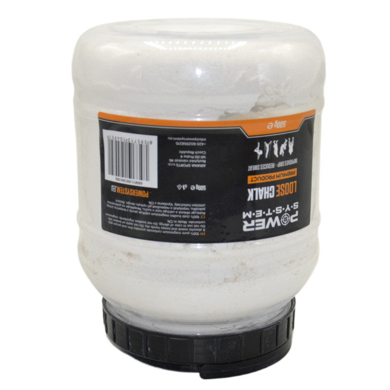 Магнезия спортивная сухая PowerSystem PS-4090 Powder Chalk 500г.