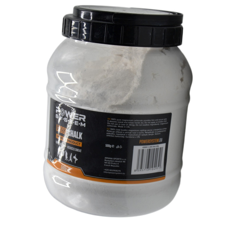 Магнезия спортивная сухая PowerSystem PS-4090 Powder Chalk 500г.