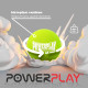 Масажний силіконовий м*яч PowerPlay PP-4354 Silicone Lacrosse Ball (6.3см.) Зелений