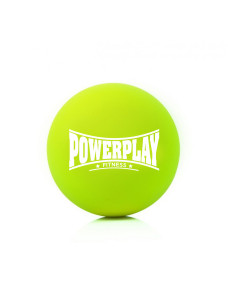 Масажний силіконовий м*яч PowerPlay PP-4354 Silicone Lacrosse Ball (6.3см.) Зелений