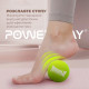 Масажний силіконовий м*яч PowerPlay PP-4354 Silicone Lacrosse Ball (6.3см.) Зелений