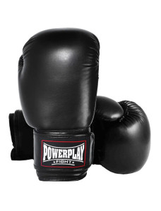 Перчатки для бокса PowerPlay 3004 Classic Черные 12 унций