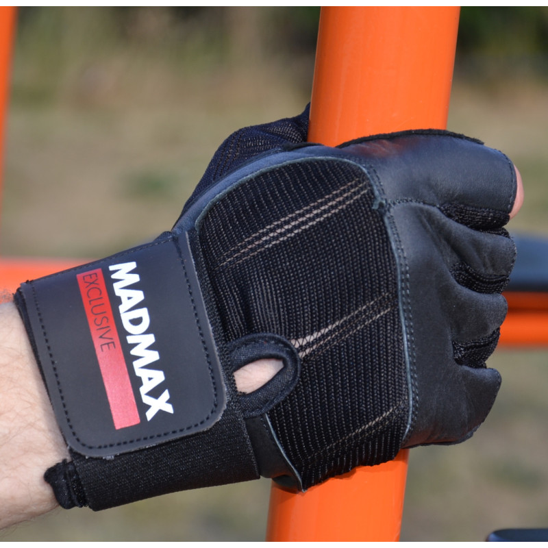 Рукавички для фітнесу MadMax MFG-269 Professional Exclusive Black XL