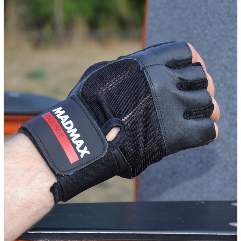 Рукавички для фітнесу MadMax MFG-269 Professional Exclusive Black XL