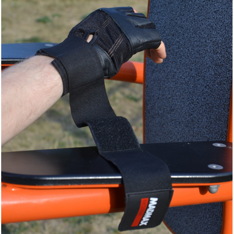 Рукавички для фітнесу MadMax MFG-269 Professional Exclusive Black XL