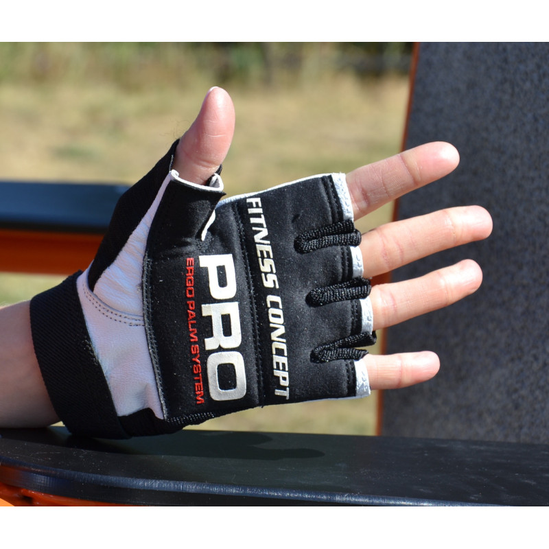 Рукавички для фітнесу Power System PS-2300 Fitness Black/White M
