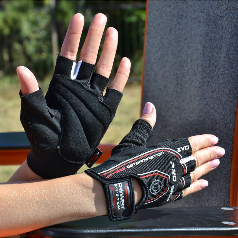 Рукавички для фітнесу Power System PS-2250E Pro Grip EVO Black M