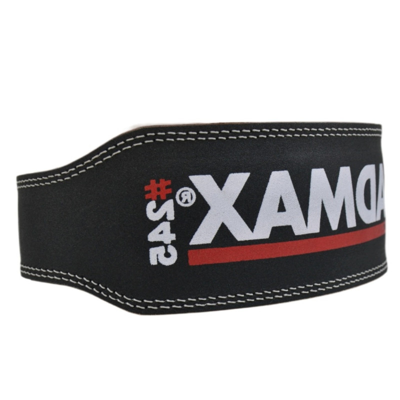 Пояс для важкої атлетики MadMax MFB-245 Full leather шкіряний Black M