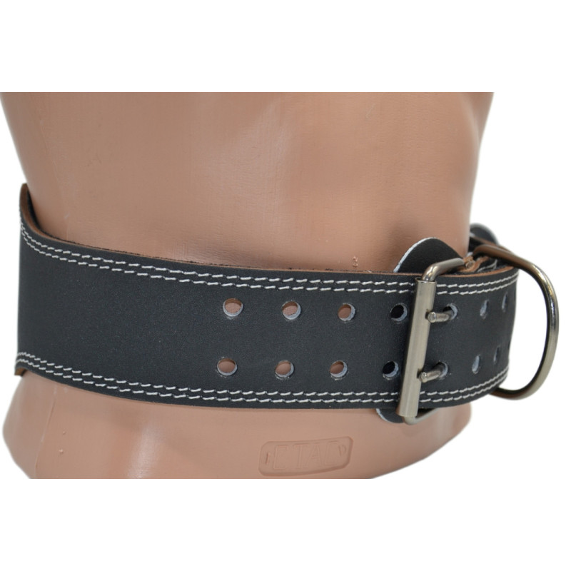 Пояс для важкої атлетики MadMax MFB-245 Full leather шкіряний Black M