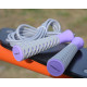 Скакалка PowerPlay 4206 Jump Rope PRO+ Серо-фиолетовая (2,75m.)