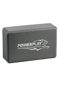 Блок для йоги PowerPlay 4006 Yoga Brick Сірий