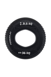 Еспандер кистьовий силіконовий PowerPlay PP-4330 Hand Grip Loops Hard 31.5-36 кг. Чорний