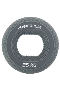 Эспандер кистевой силиконовый PowerPlay PP-4333 Hand Grip Large 25 кг. Серый