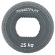 Эспандер кистевой силиконовый PowerPlay PP-4333 Hand Grip Large 25 кг. Серый